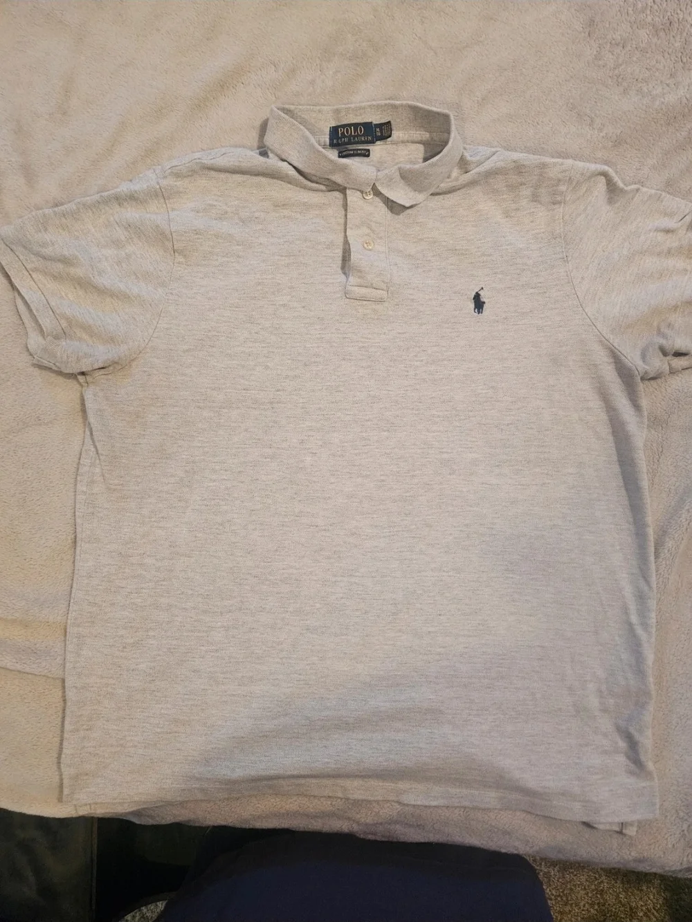 Polo by Ralph Lauren Light Gray Polo